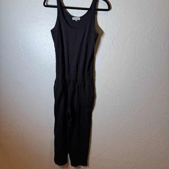Michael Stars Black Cotton Tank Jumpsuit Casual Pull-On Style – Women’s XSP - Picture 2 of 5